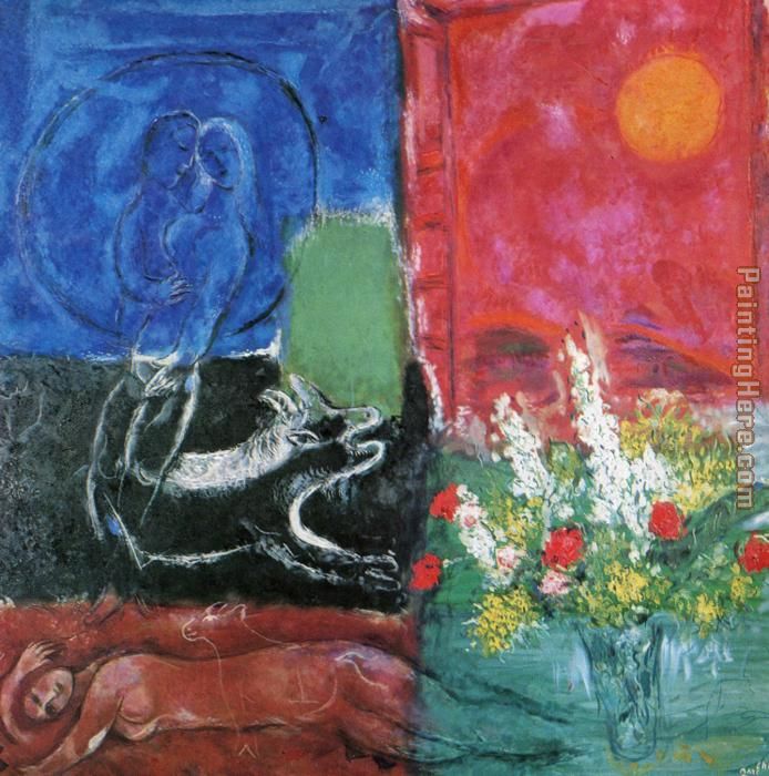Marc Chagall The Sun of Poros